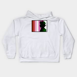 Galaxy Pidge Lesbian Pride Kids Hoodie